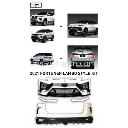 Bodykit Gaya Lambo Hot untuk 2021 Fortuner